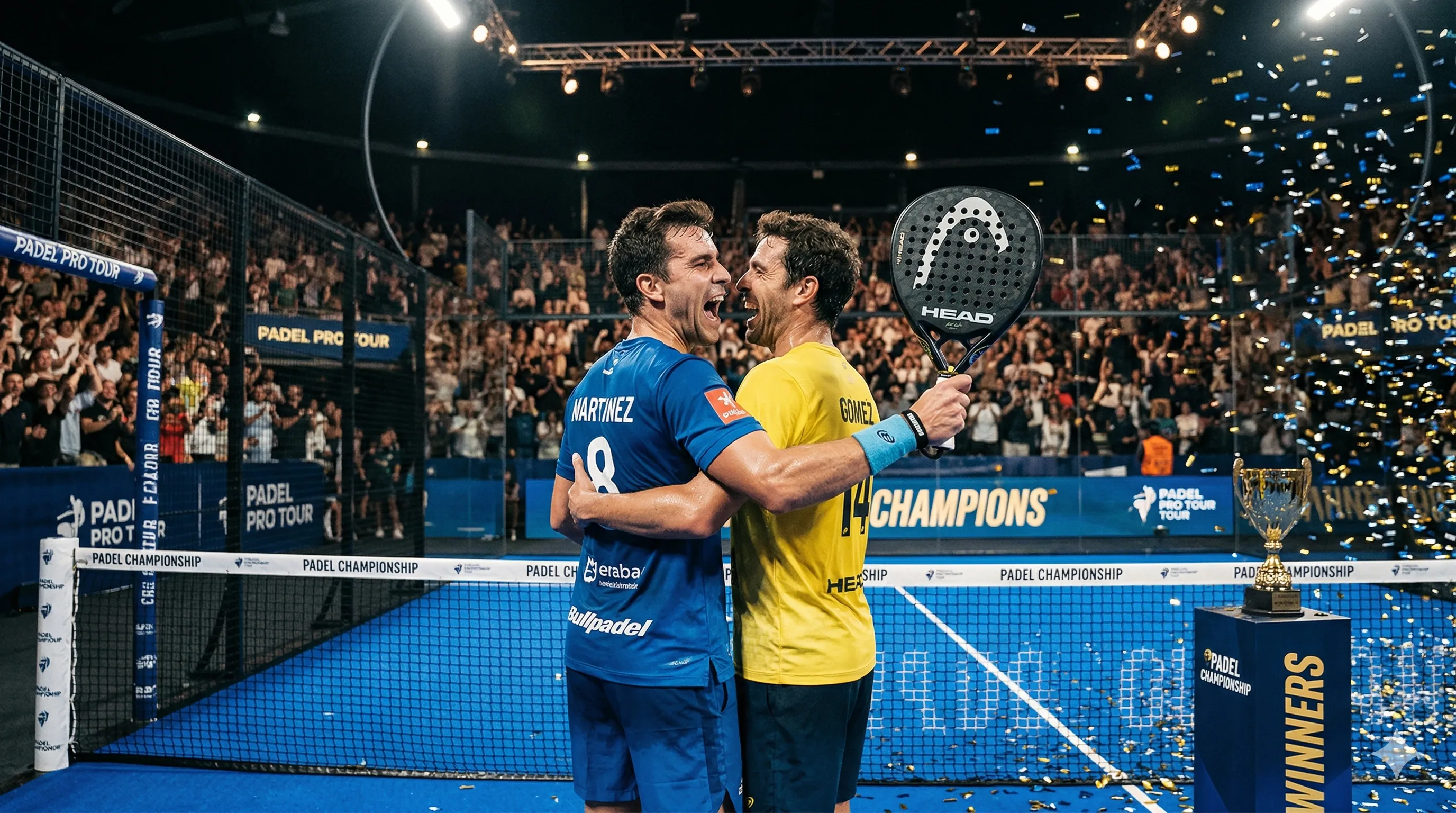 Galán y Chingotto ganan el Miami P1 2026 y rompen la racha histórica de Coello/Tapia - portada de noticia de padel